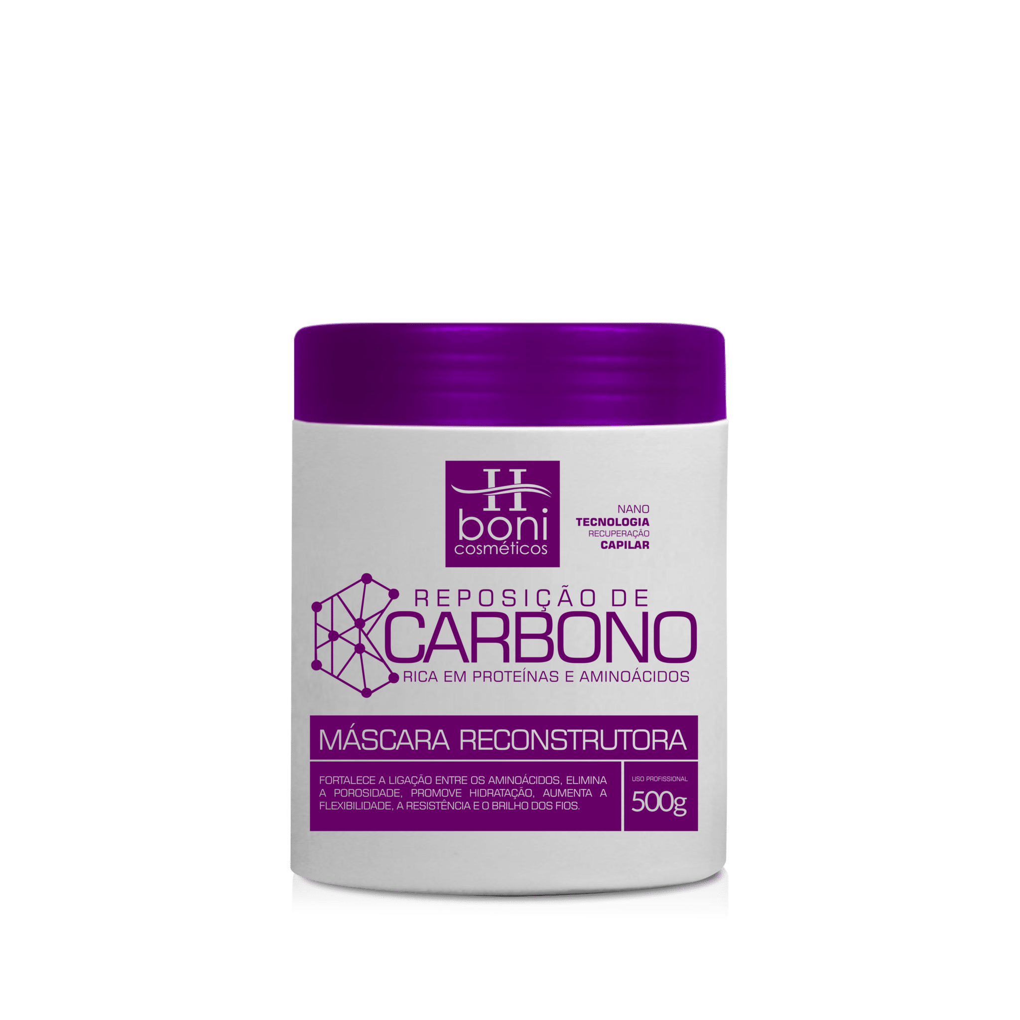 Reposição de Carbono 500g – HBoni Cosméticos